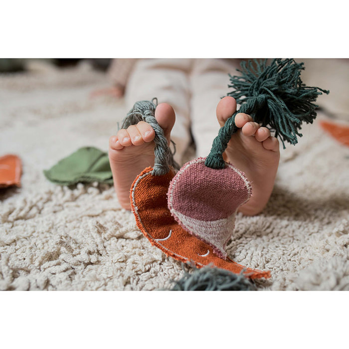 Lorena Canals Veggie garden - Tapis en coton lavable 120 x 160 cm