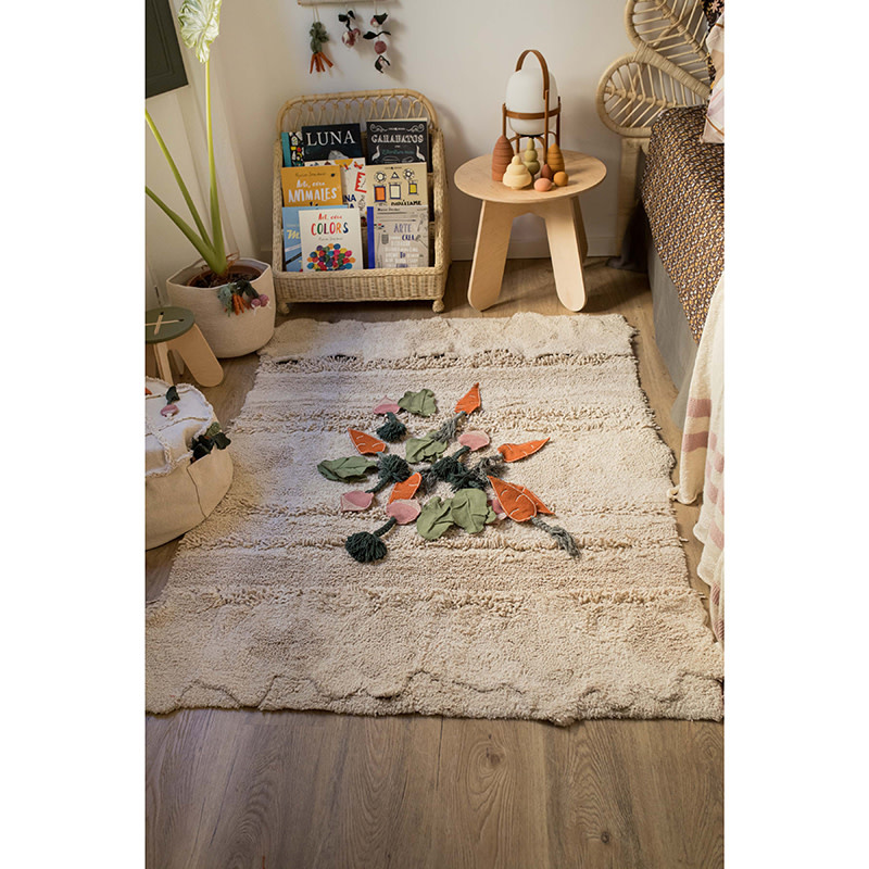 Verrast zijn Verbeteren meubilair Veggie garden - Wasbaar tapijt katoen - LORENA CANALS / LIVINGDESIGN -  Livingdesign