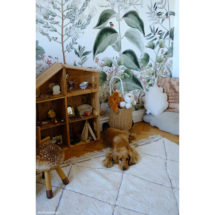 Lorena Canals Bereber M - tapis lavable en coton recyclé 140 x 200 cm