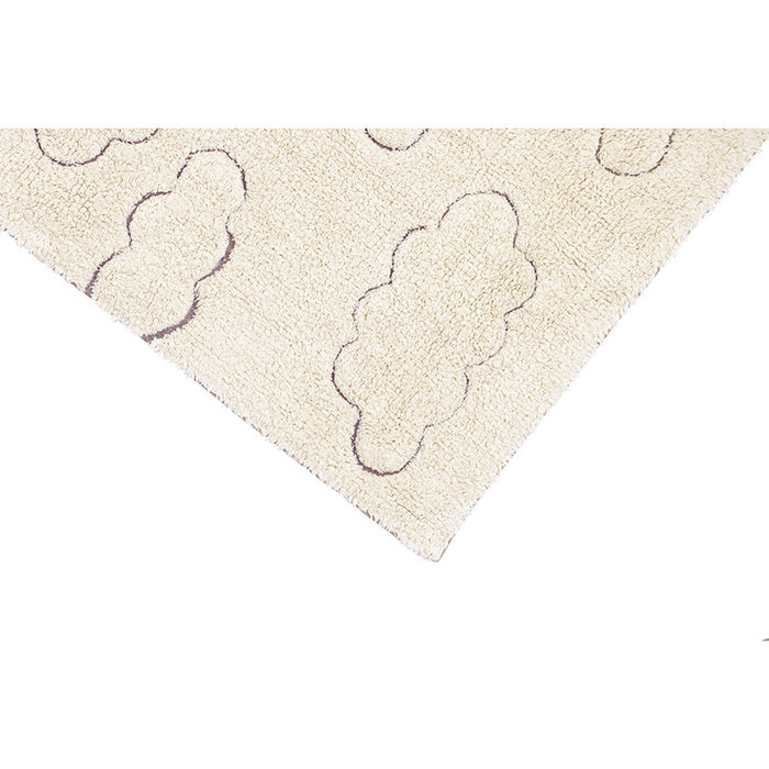 Lorena Canals Clouds XS - tapis lavable en coton recyclé 130 x 90 cm