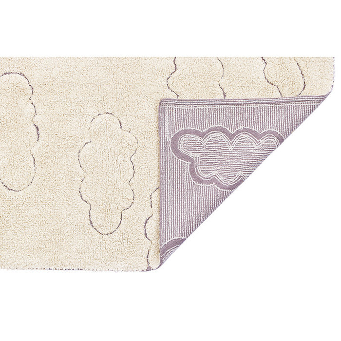 Lorena Canals Clouds XS - tapis lavable en coton recyclé 130 x 90 cm