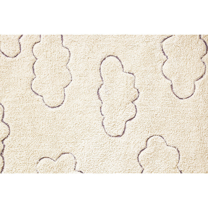 Lorena Canals Clouds XS -  wasbaar tapijt recycled  katoen 130 x 90 cm