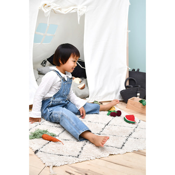 Lorena Canals Mini Bereber - wasbaar tapijt katoen 70 x100 cm