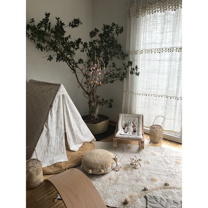 Lorena Canals Bubbly Honey - vloerkussen Ø 48 cm
