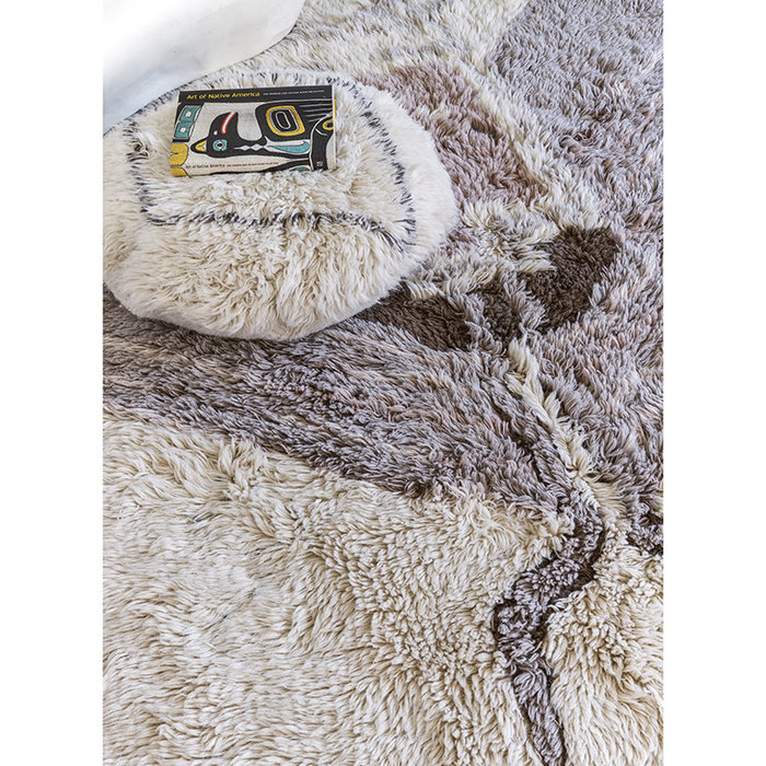 Lorena Canals Bereber Soul - pouf lavable en laine Ø 70 cm