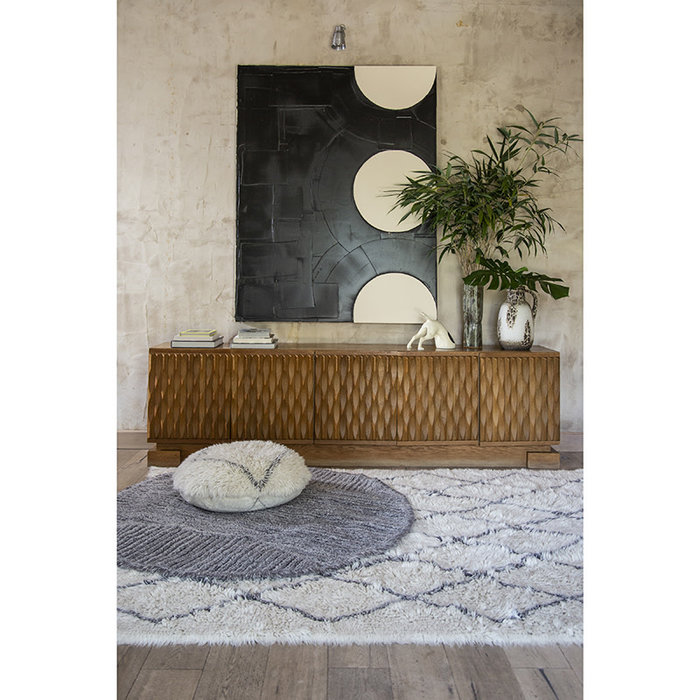 Lorena Canals Bereber Soul - pouf lavable en laine Ø 70 cm