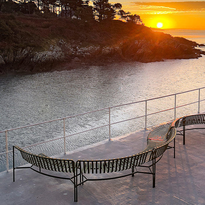 HAY Palissade park dining bench in-out starter set - HAY