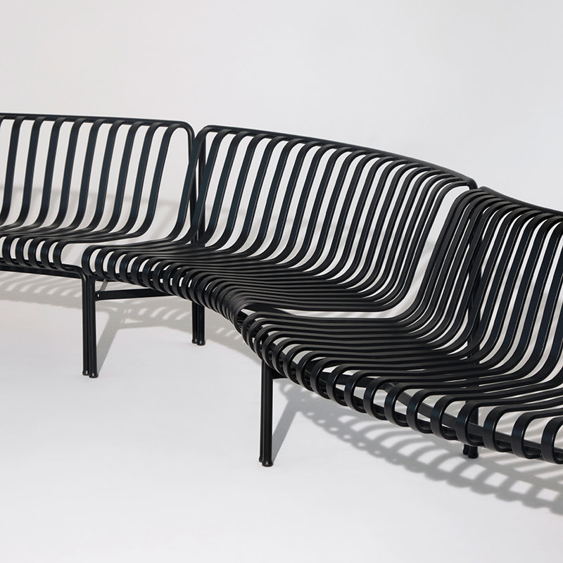 HAY Palissade park dining zitbank in-out starter set - HAY