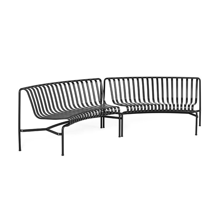 HAY Palissade park dining bench in-in starter set  - HAY
