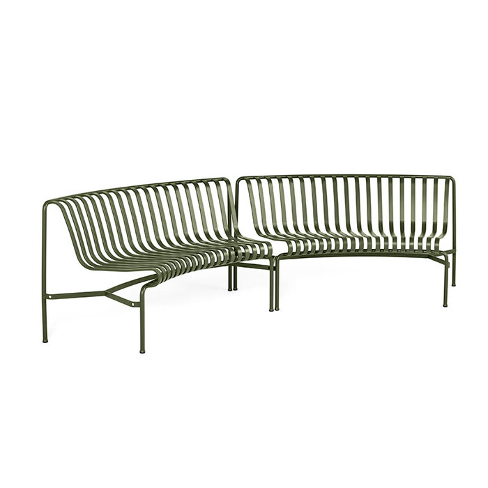HAY Palissade park dining bench in-in starter set  - HAY