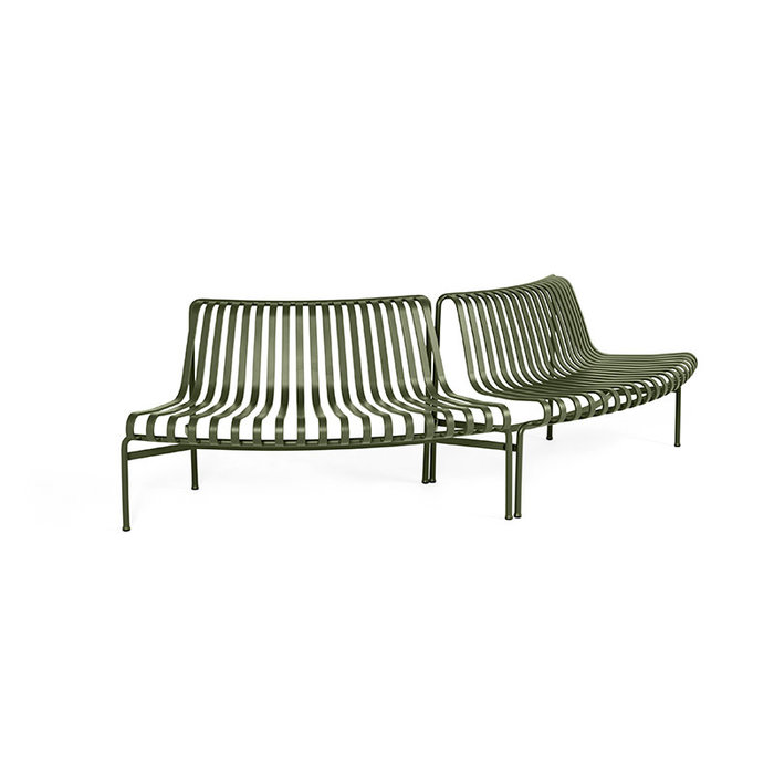 HAY Palissade park dining bench out-out starter set - HAY