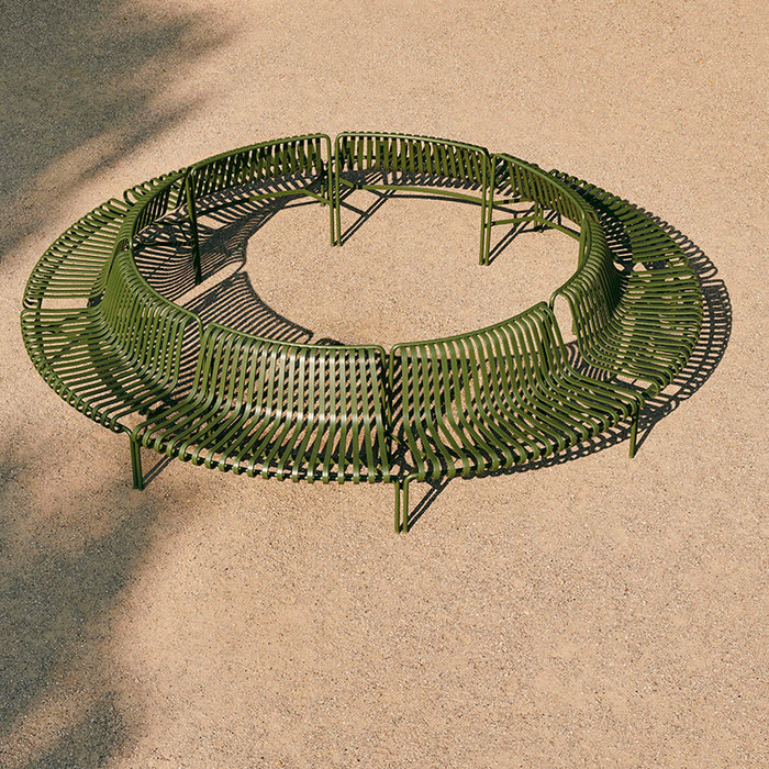 HAY Palissade park dining bench out-out starter set - HAY