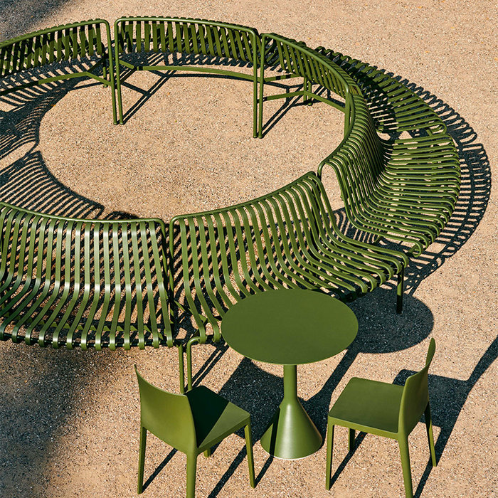 HAY Palissade park dining bench out-out starter set - HAY