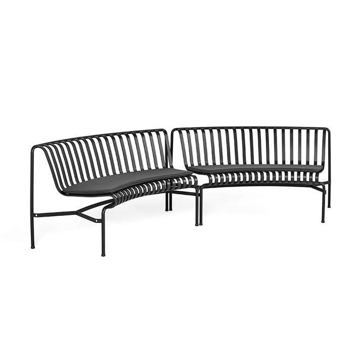 HAY Seat cushions - Palissade park dining  bench  in-in