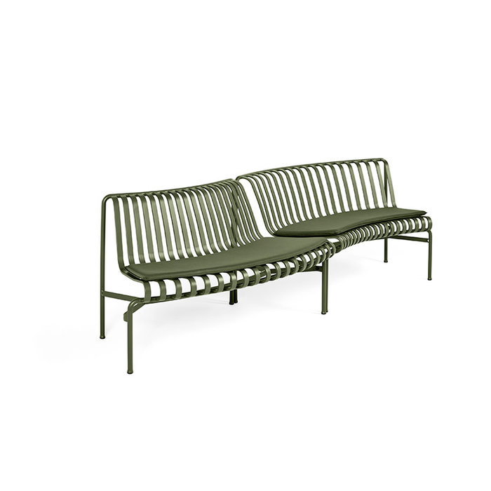 HAY Seat cushions - Palissade park dining  bench  in-out