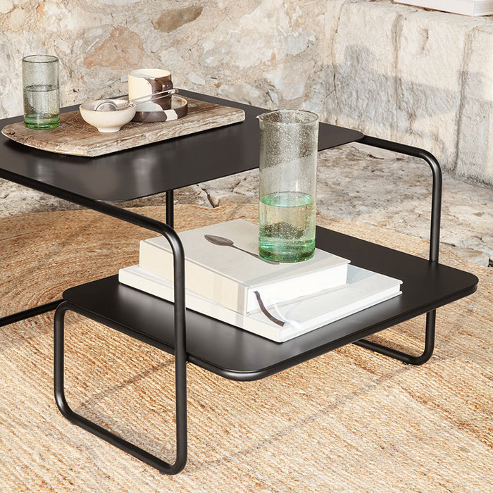 Fermliving Level Coffee table Black - Fermliving