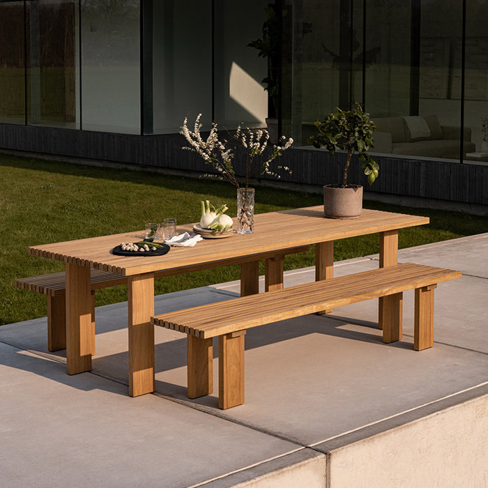 Studio Henk Element set: element table + 2 benches - Studio Henk