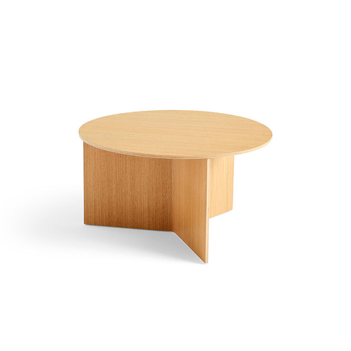 HAY Slit table Wood XL - Ø 65 x H 35,5 cm