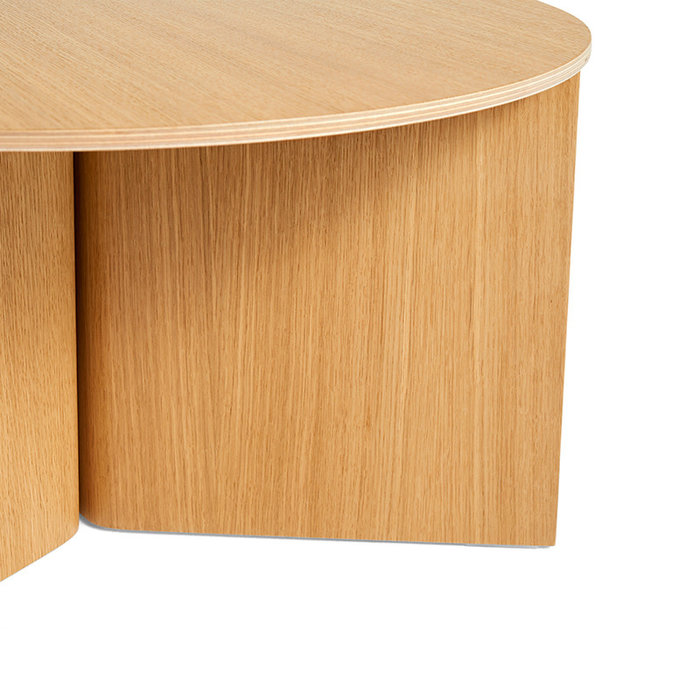 HAY Slit table Wood XL - Ø 65 x H 35,5 cm