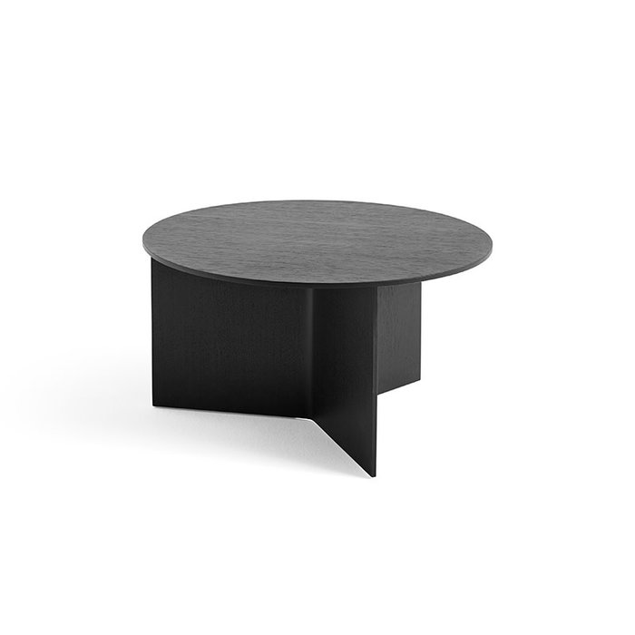 HAY Slit table Wood XL - Ø 65 x H 35,5 cm