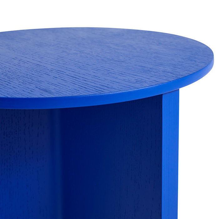 Slit Table Wood High -Ø 35 x H 47 cm