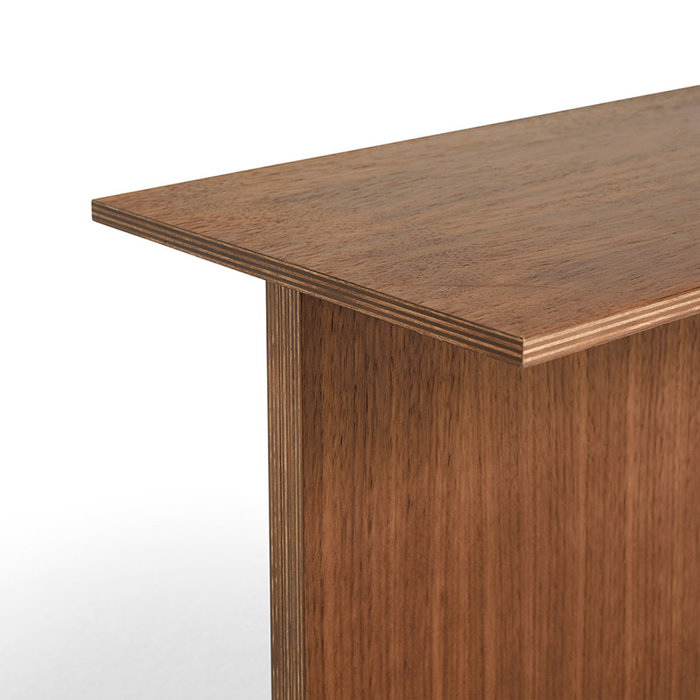 HAY Slit Table Wood Oblong - L 49,3 x B 27,5 x H 35,5 cm