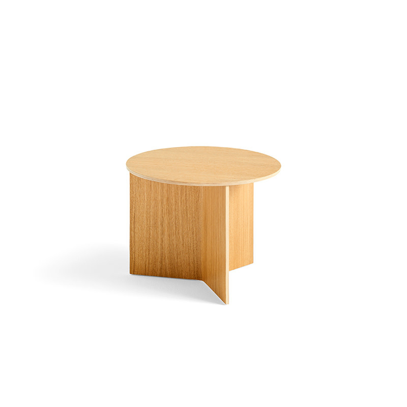 HAY Slit table Wood Round - Ø 45 X H 35.5 cm