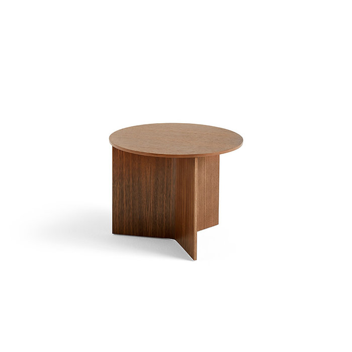 HAY Slit table Wood Round - Ø 45 X H 35.5 cm