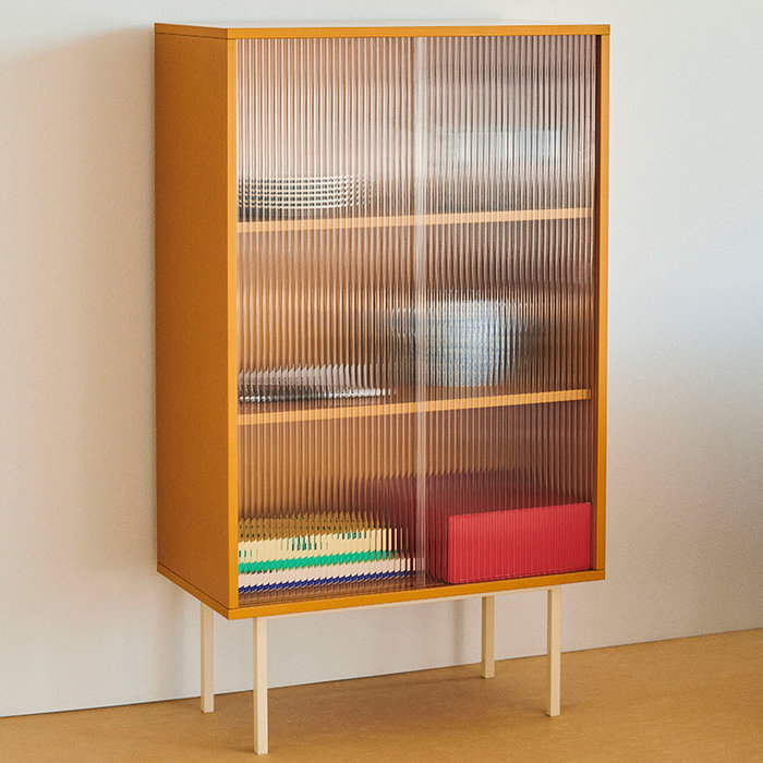 HAY Colour cabinet tall Yellow - Muller Van Severen
