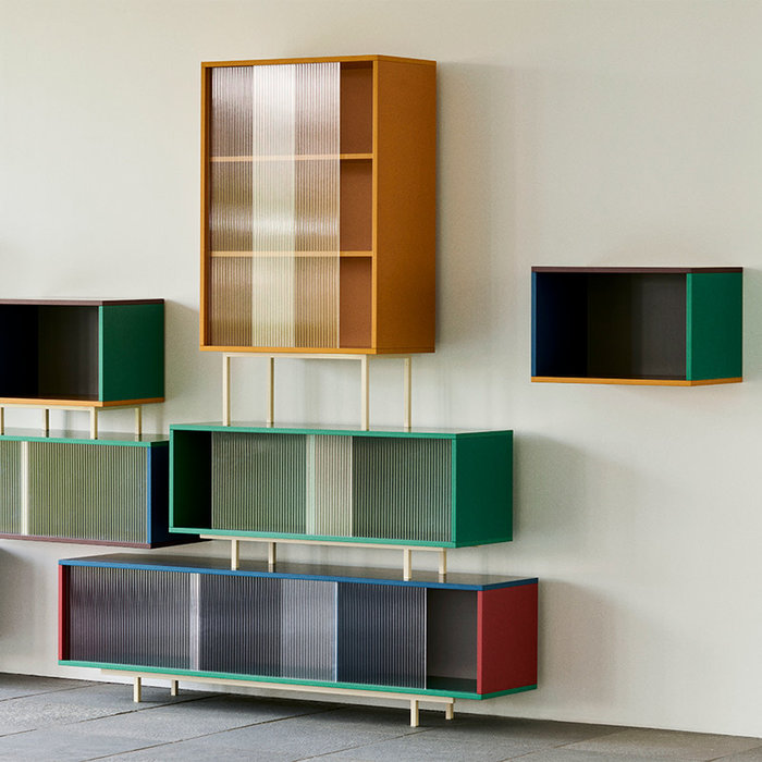 HAY Colour wall cabinet S  Multi- Muller Van Severen