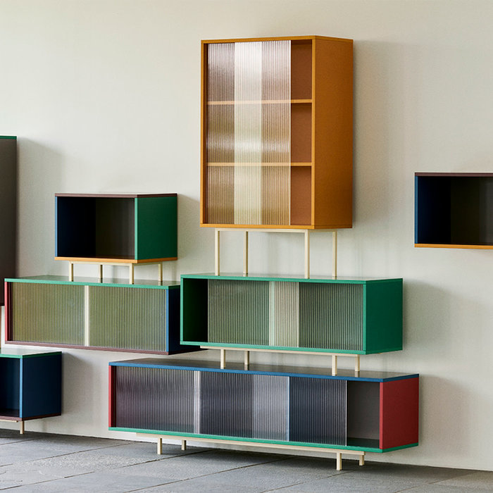 HAY Armoire de couleur L - Multi