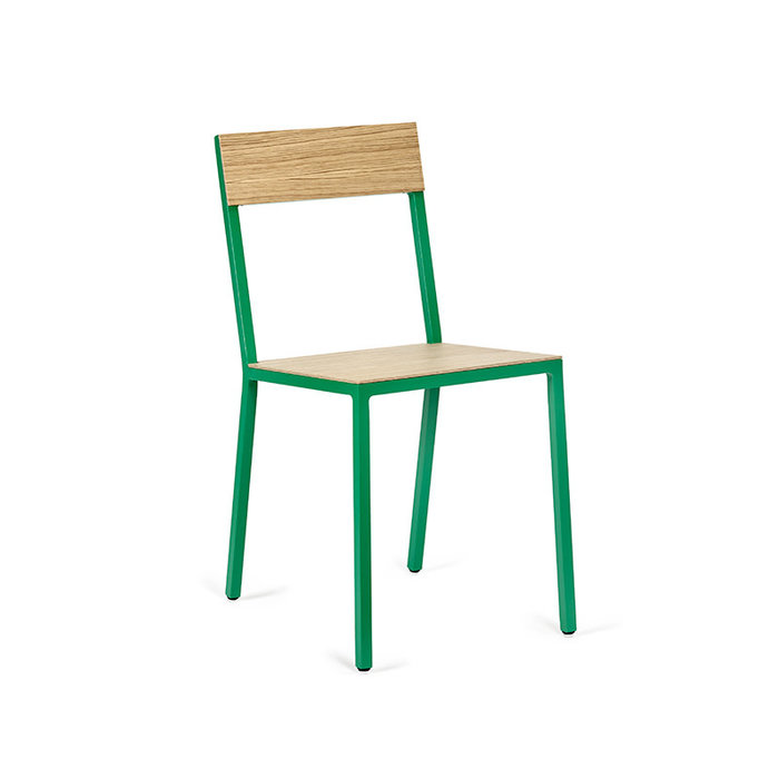 Valerie Objects Alu chair oak - Muller Van Severen