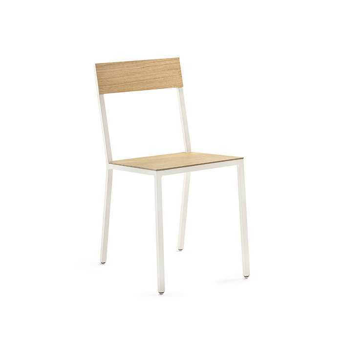 Valerie Objects Alu chair oak - Muller Van Severen