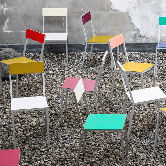 Valerie Objects Alu chair - Muller Van Severen