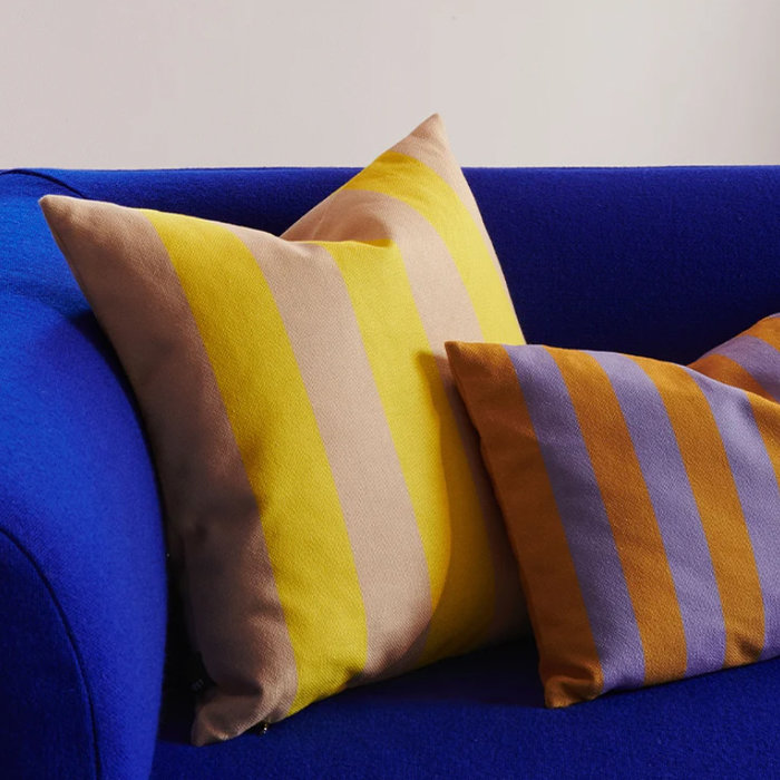 Fest Amsterdam Coussin Stripes 45x45 Jaune/Sable - Fest Amsterdam