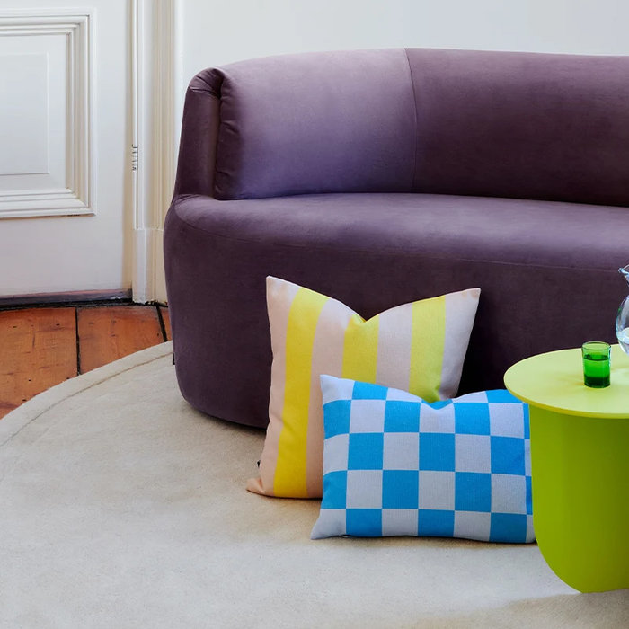 Fest Amsterdam Coussin Stripes 45x45 Jaune/Sable - Fest Amsterdam
