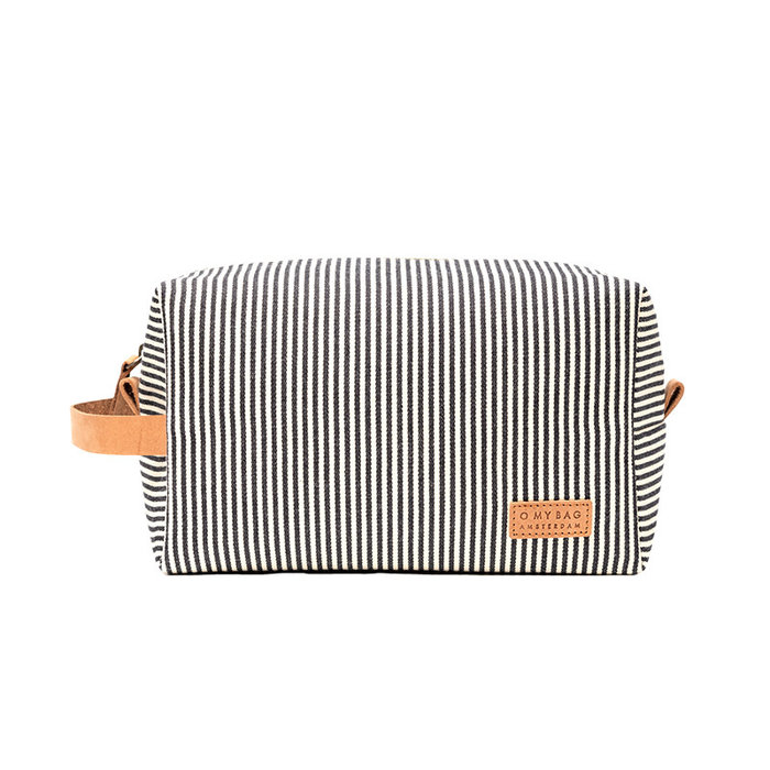 O MY BAG Trousse de toilette Ted Coto - Cuir Camel Hunter - Large - O MY BAG