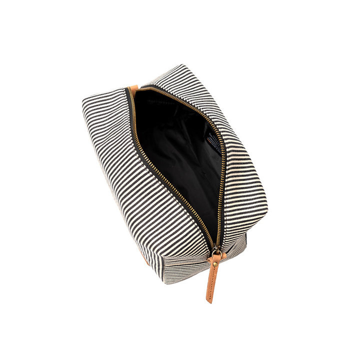 O MY BAG Ted Toilettas Cotton - Camel Hunter Leather - Large - O MY BAG