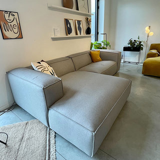 Fest Amsterdam Dunbar sofa - Soil steel