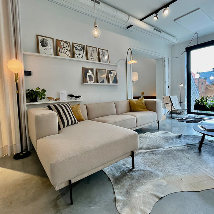 Studio Henk Cave sofa - facet beige 1037
