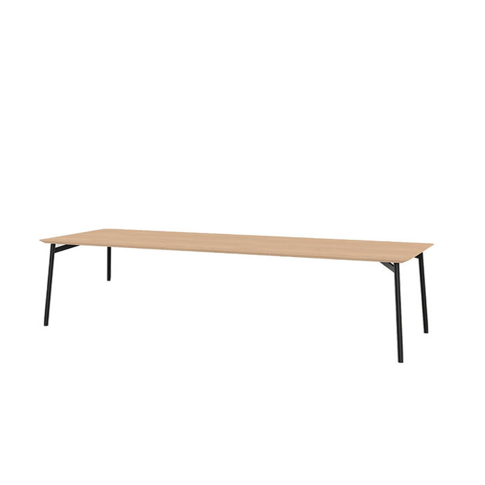 Studio Henk Rectangular Flyta table  - natural light oak tabletop