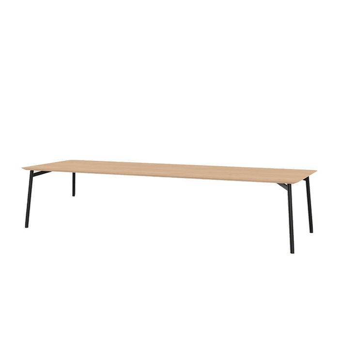 Studio Henk Rectangular Flyta table  - natural light oak tabletop