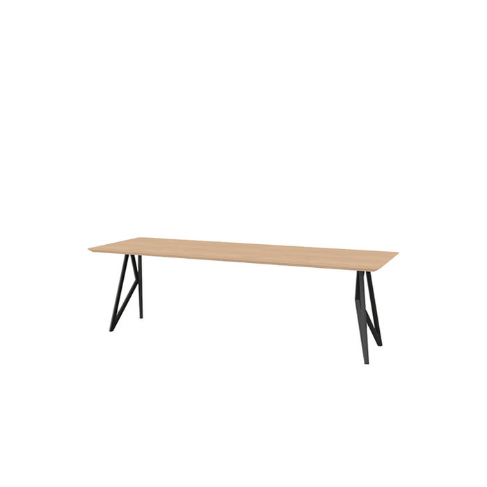 Studio Henk Table papillon rectangulaire - plateau chêne clair naturel