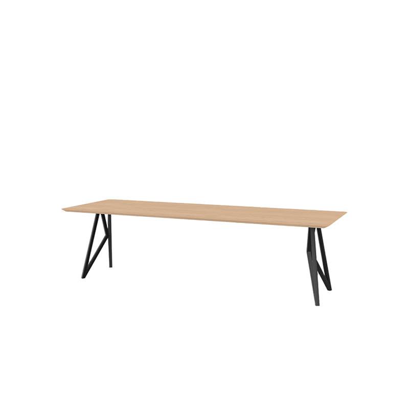 Studio Henk Rectangular butterfly  table  - natural light oak tabletop