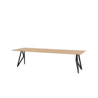 Studio Henk Rectangular butterfly  table  - natural light oak tabletop