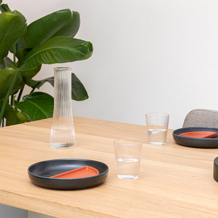 Studio Henk Rectangular legno table  - natural light oak tabletop