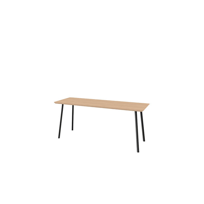 Studio Henk Table new classic rectangulaire - plateau en chêne clair naturel