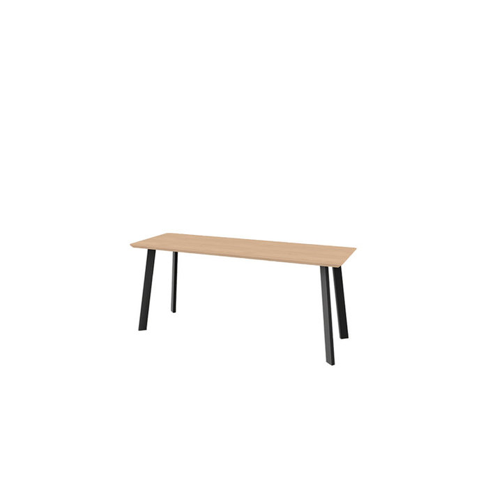 Studio Henk Rectangular new co table - natural light oak tabletop