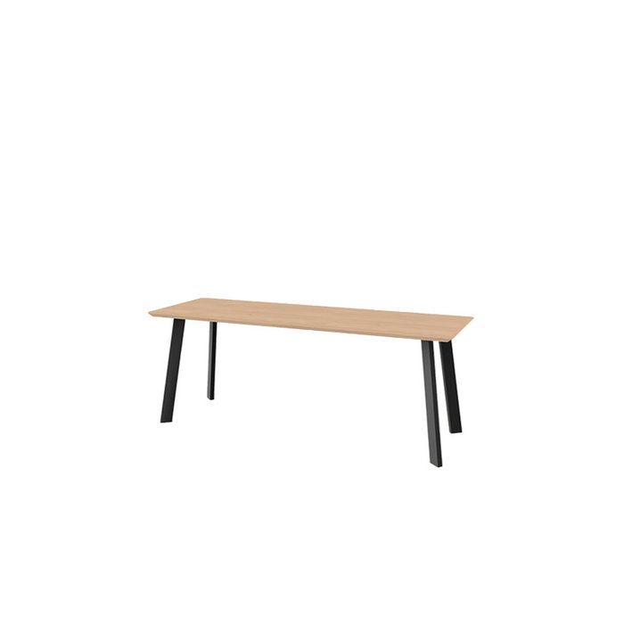 Studio Henk Table new co rectangulaire - plateau chêne clair naturel