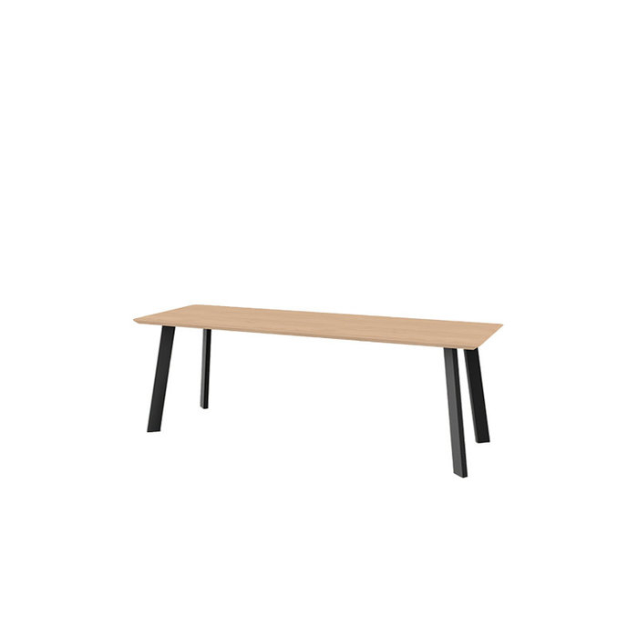 Studio Henk Table new co rectangulaire - plateau chêne clair naturel